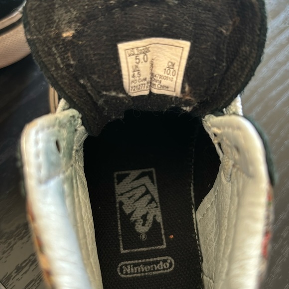 Vans Super Mario Classic Sk8 Baby/Toddler Sneaker - Picture 6 of 6